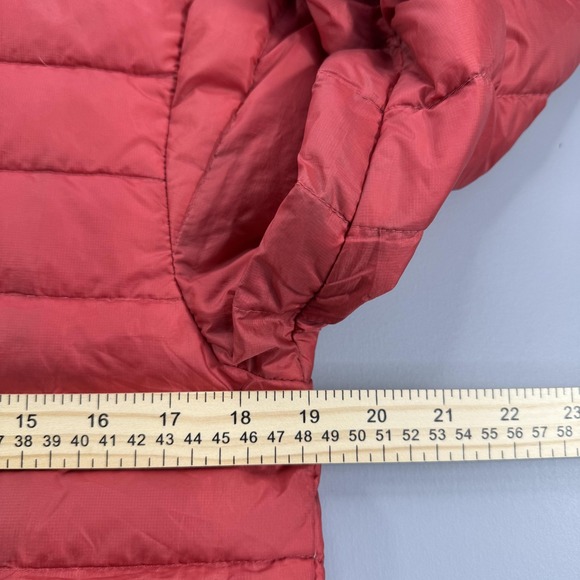 Patagonia Jacket Boys Large 12 Red Down Puffer Insulated Lightweight Hoodless - Picture 6 of 8
